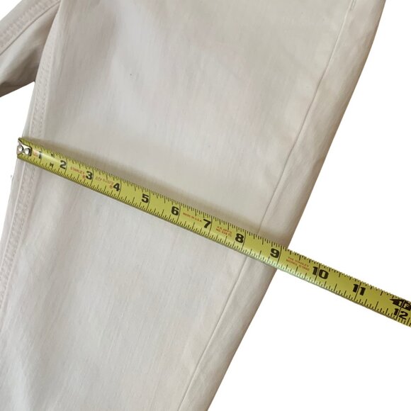Seven7 Jeans White Skinny Capris for Women Size 8 - Picture 5 of 10